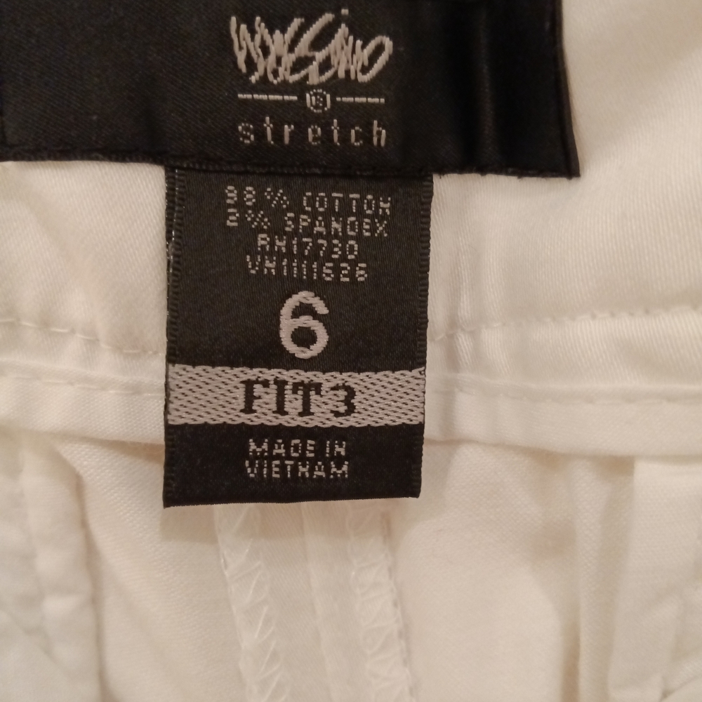 White Stretch Flair Women's Slacks Super Comfortable Dress Up Or Just Go Casual